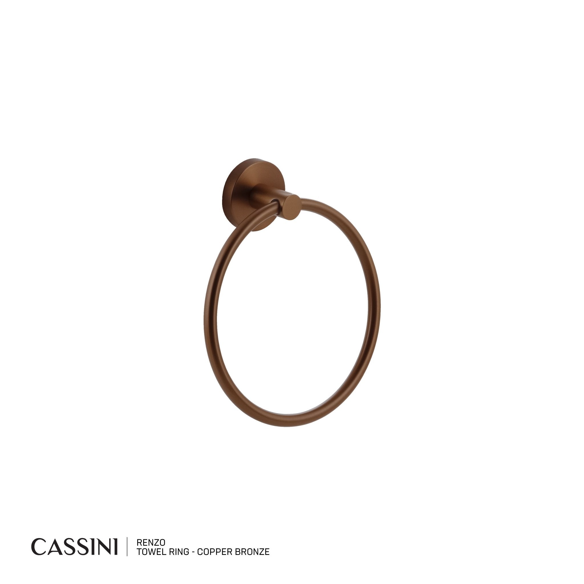 Cassini Renzo Towel Ring - Cassini - Sinks, Tapware & Accessories