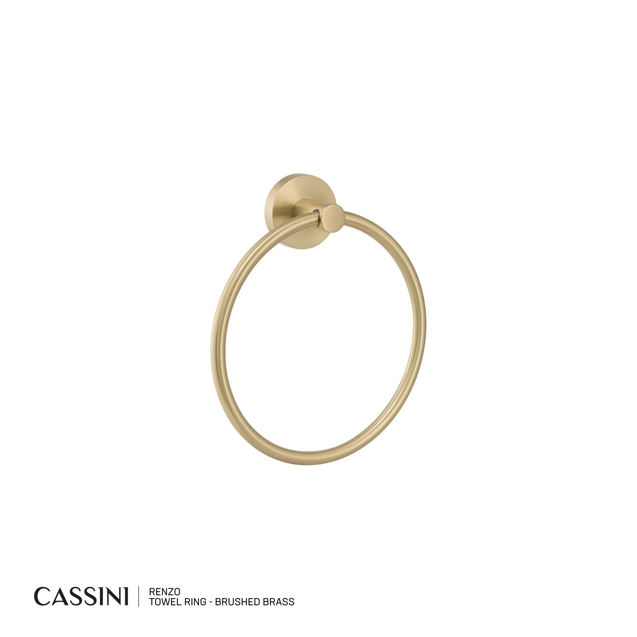 Cassini Renzo Towel Ring - Cassini - Sinks, Tapware & Accessories