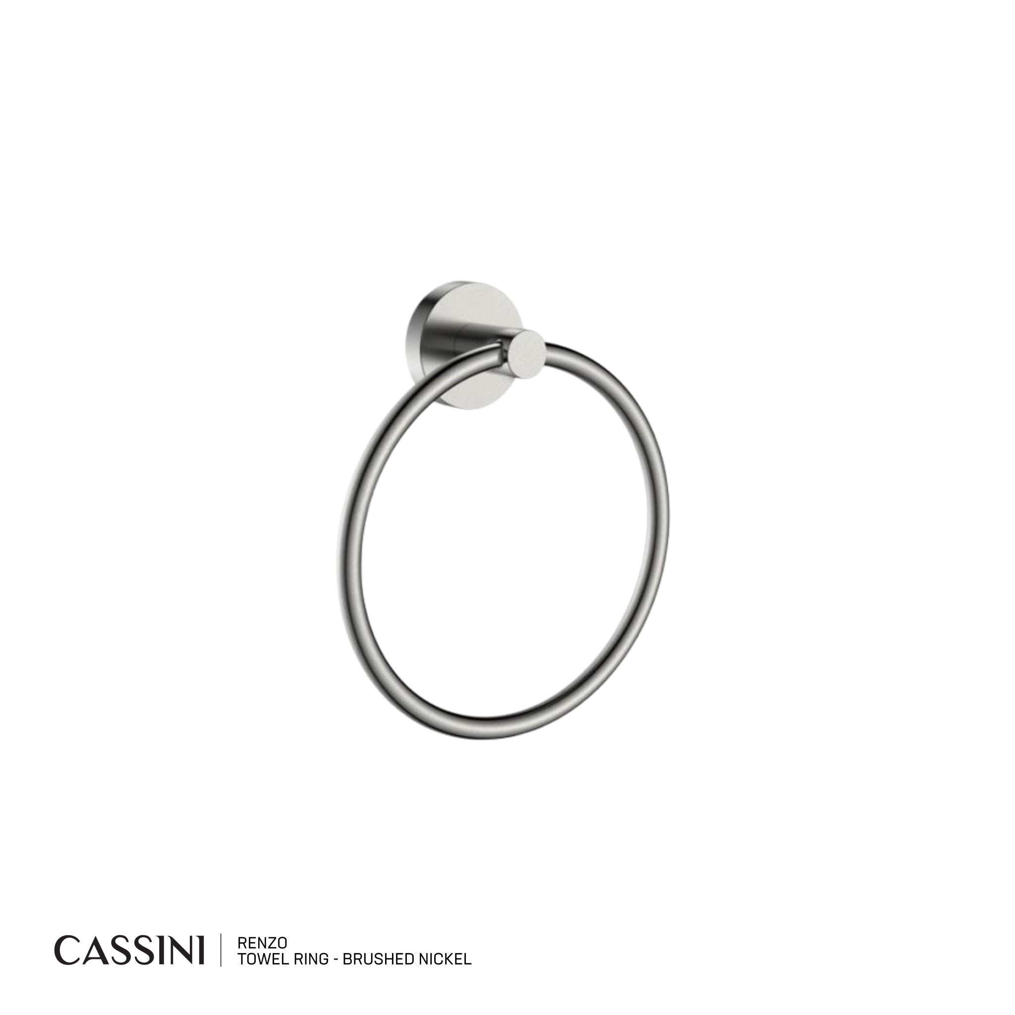Cassini Renzo Towel Ring - Cassini - Sinks, Tapware & Accessories