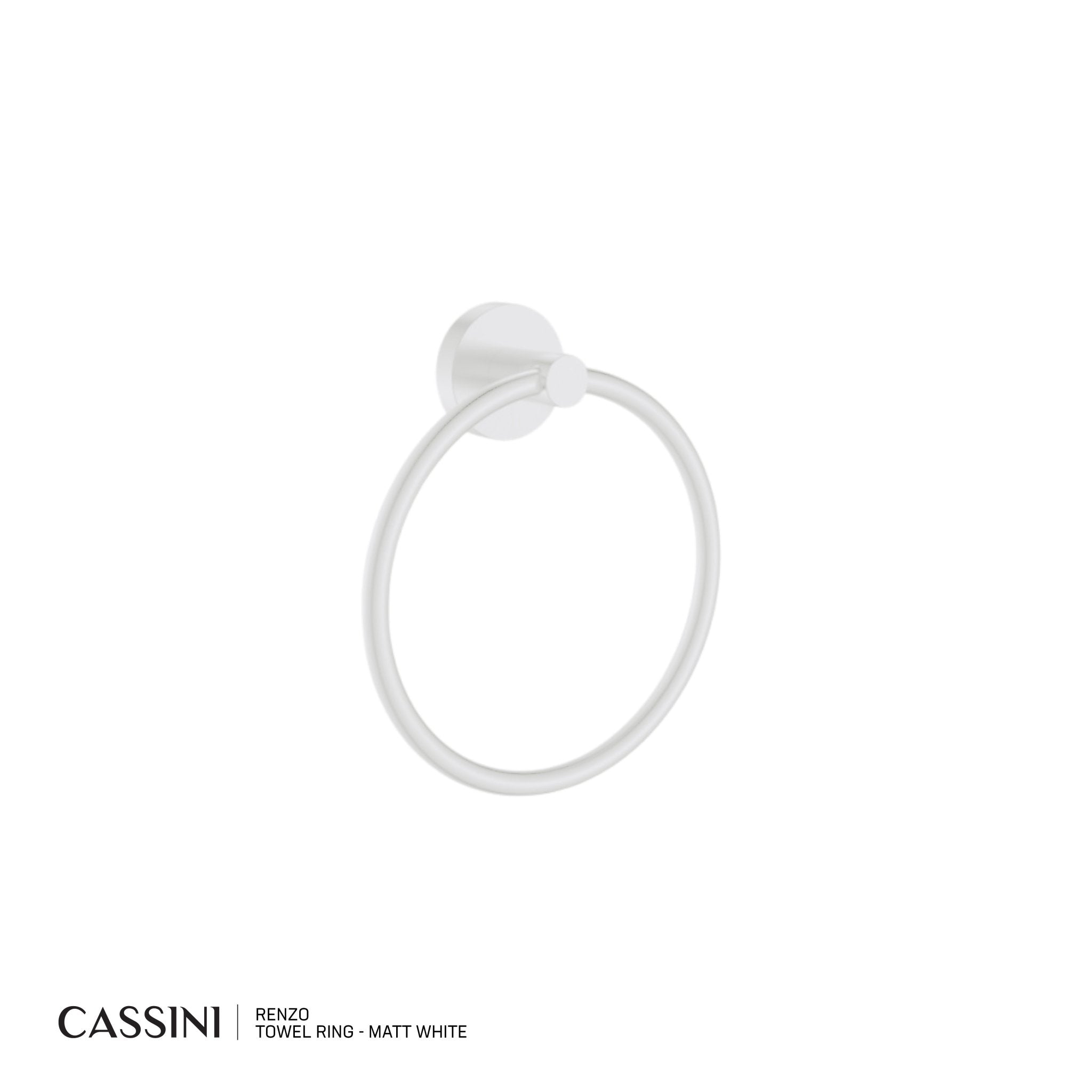 Cassini Renzo Towel Ring - Cassini - Sinks, Tapware & Accessories