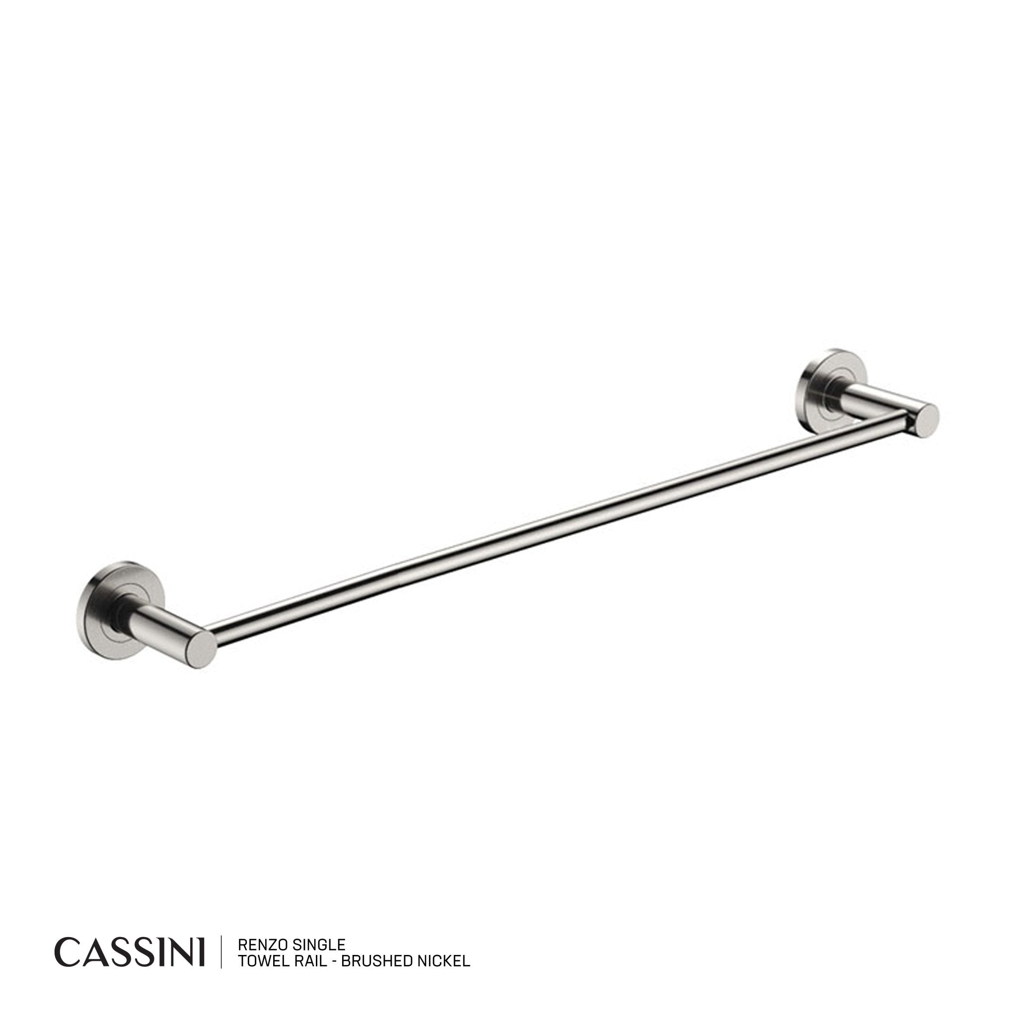 CASSINI Renzo Single Towel Rail - Cassini - Sinks, Tapware & Accessories