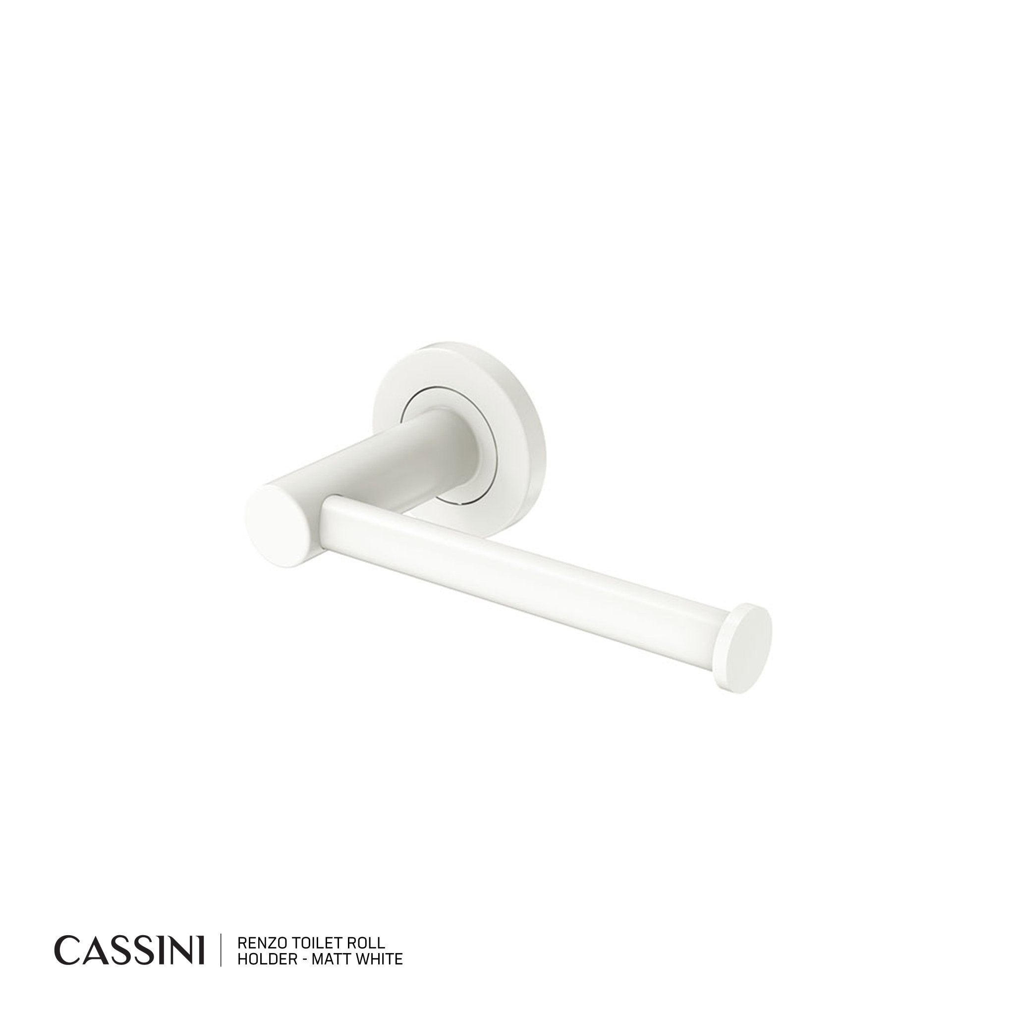 Cassini Renzo Toilet Roll Holder - Cassini - Sinks, Tapware & Accessories