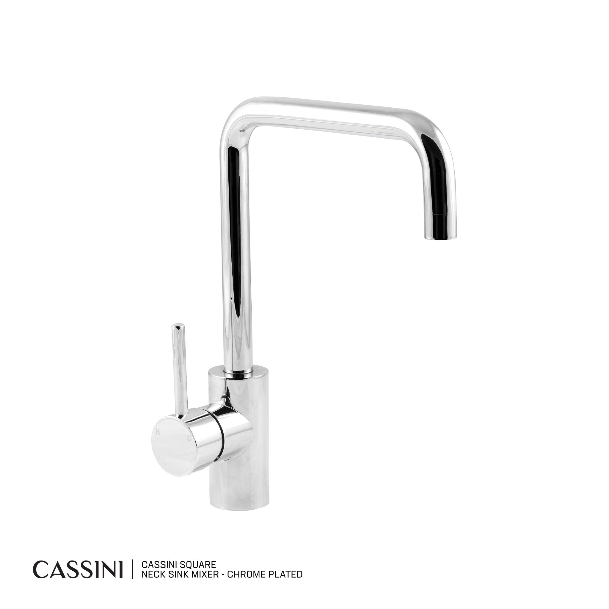 Cassini Square Neck Sink Mixer - Cassini - Sinks, Tapware & Accessories