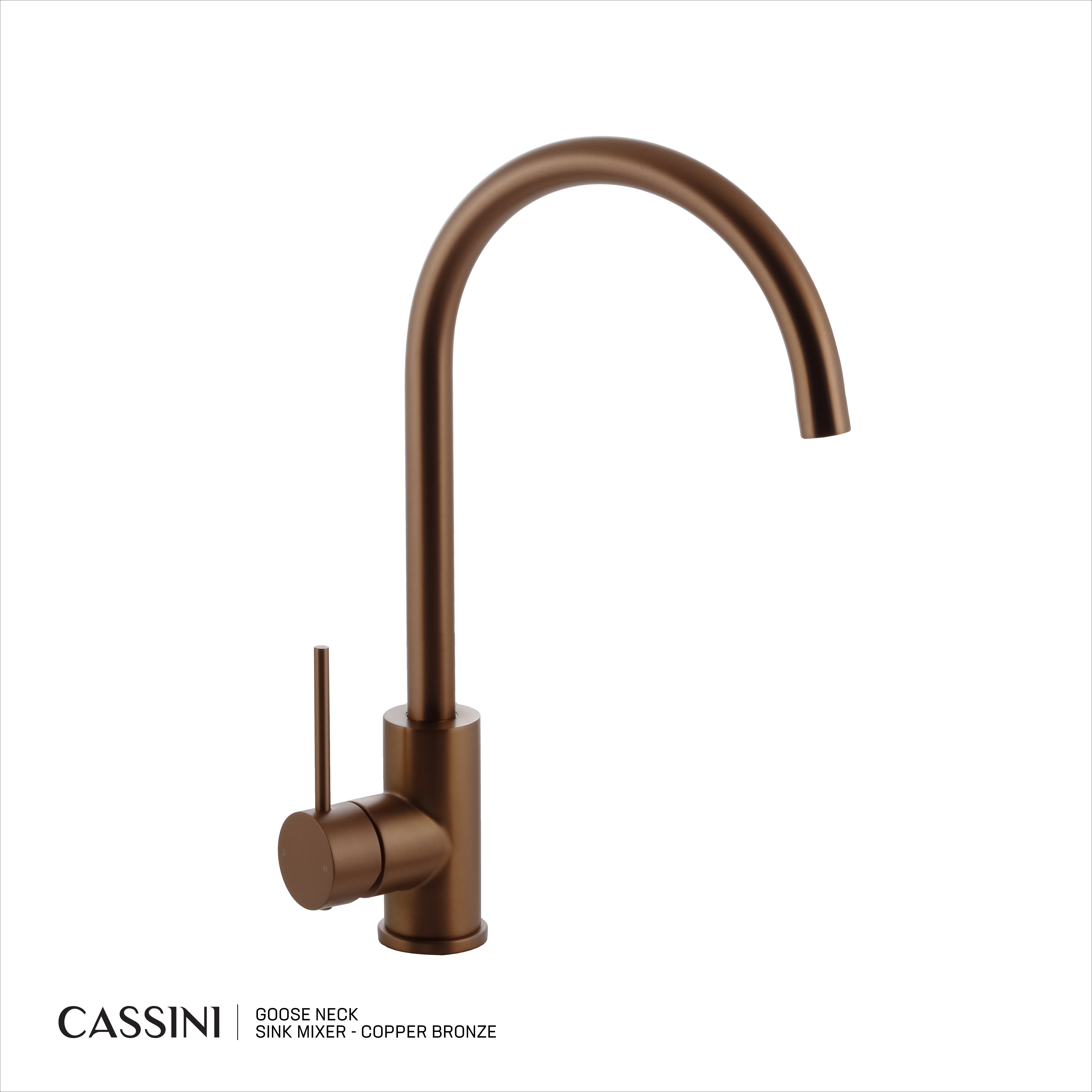 Cassini Goose Neck Sink Mixer