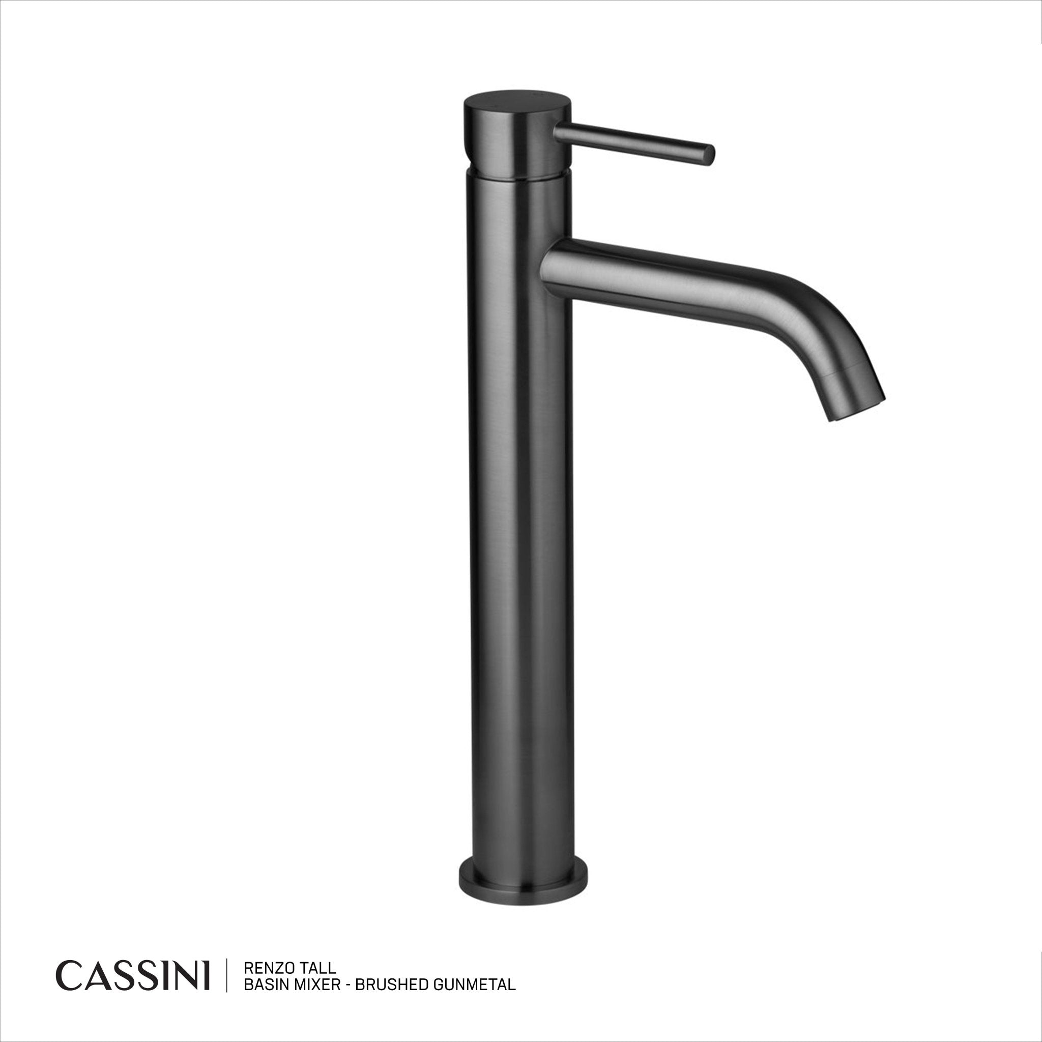 Cassini Renzo Tall Basin Mixer - Cassini - Sinks, Tapware & Accessories