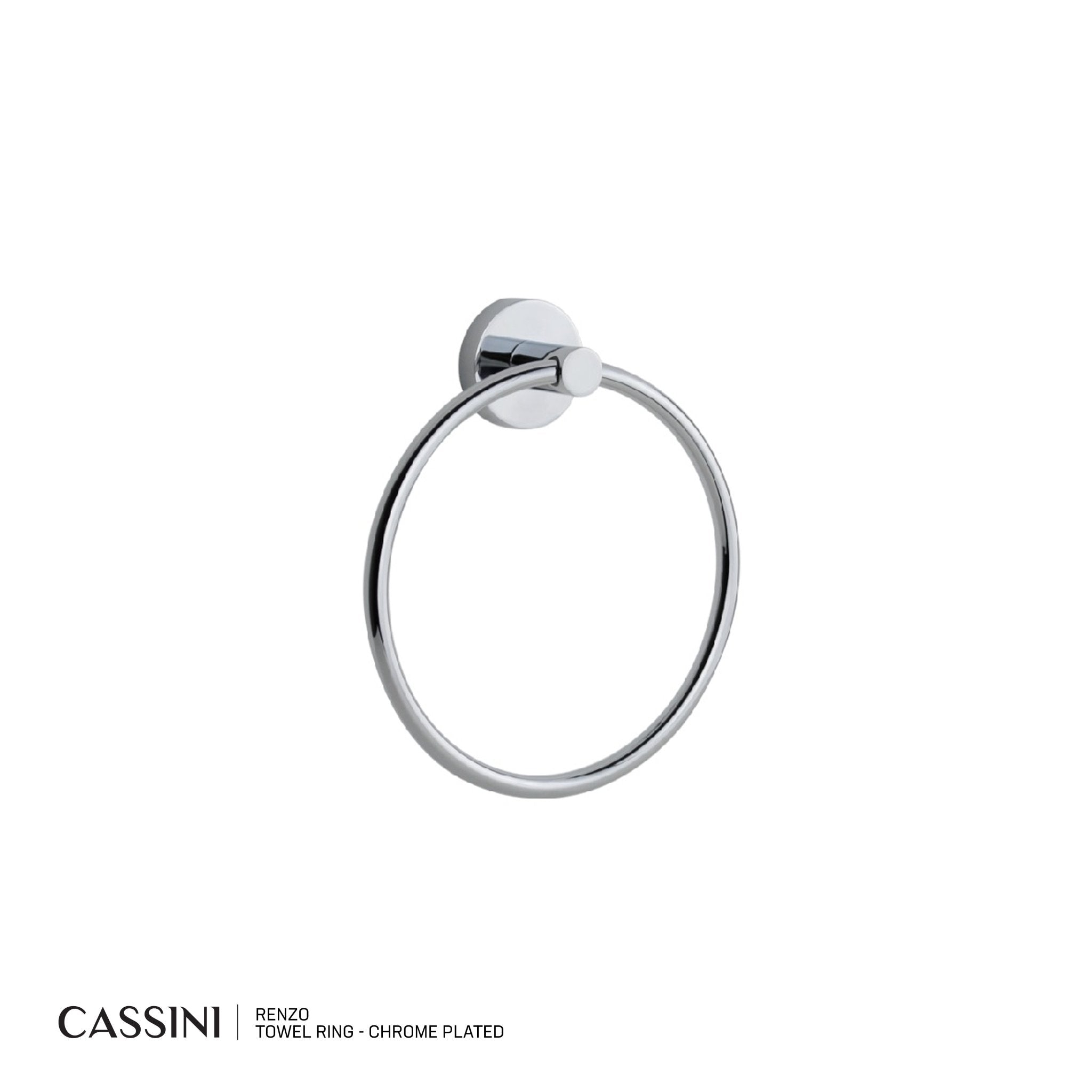 Cassini Renzo Towel Ring - Cassini - Sinks, Tapware & Accessories
