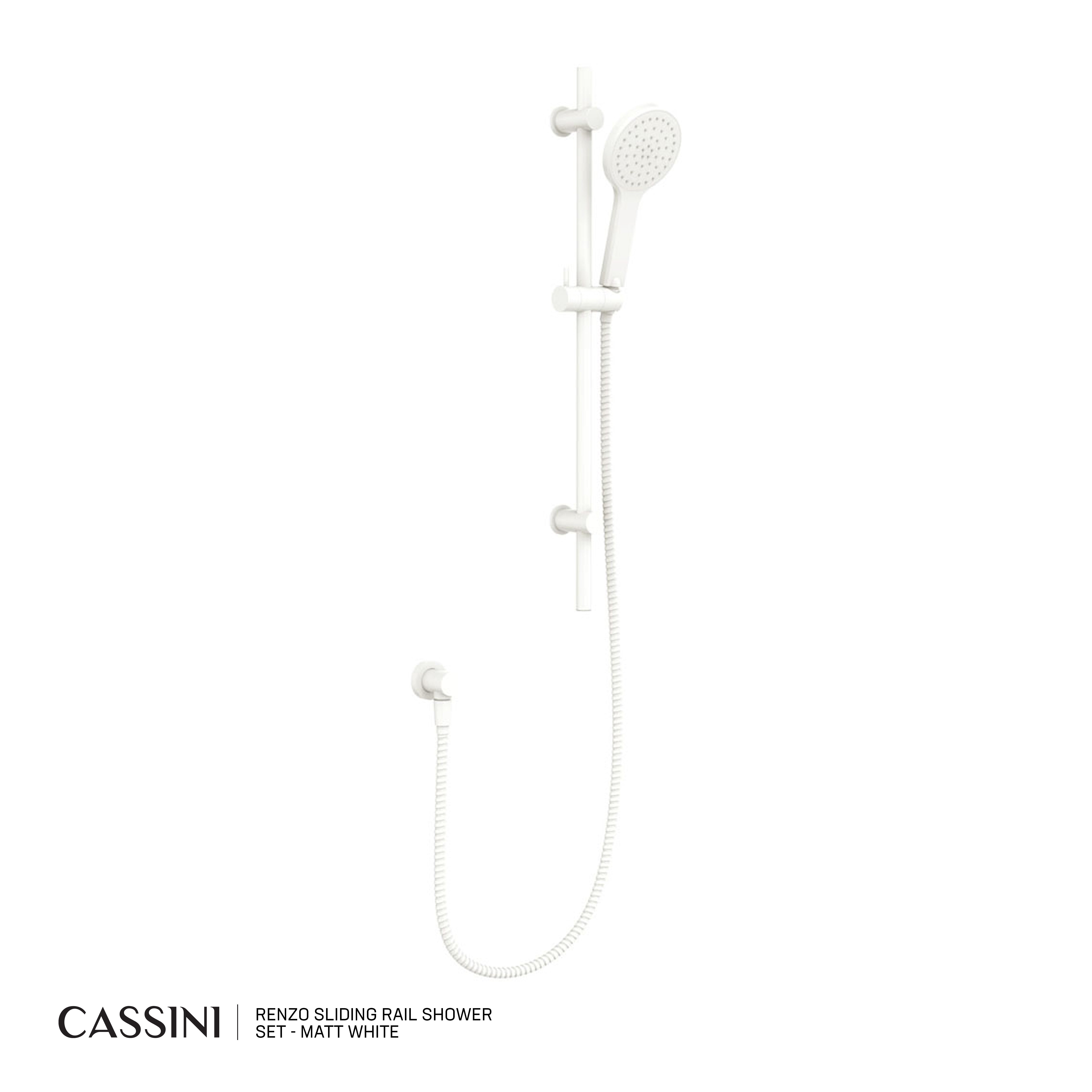 Cassini Renzo Sliding Rail Shower Set