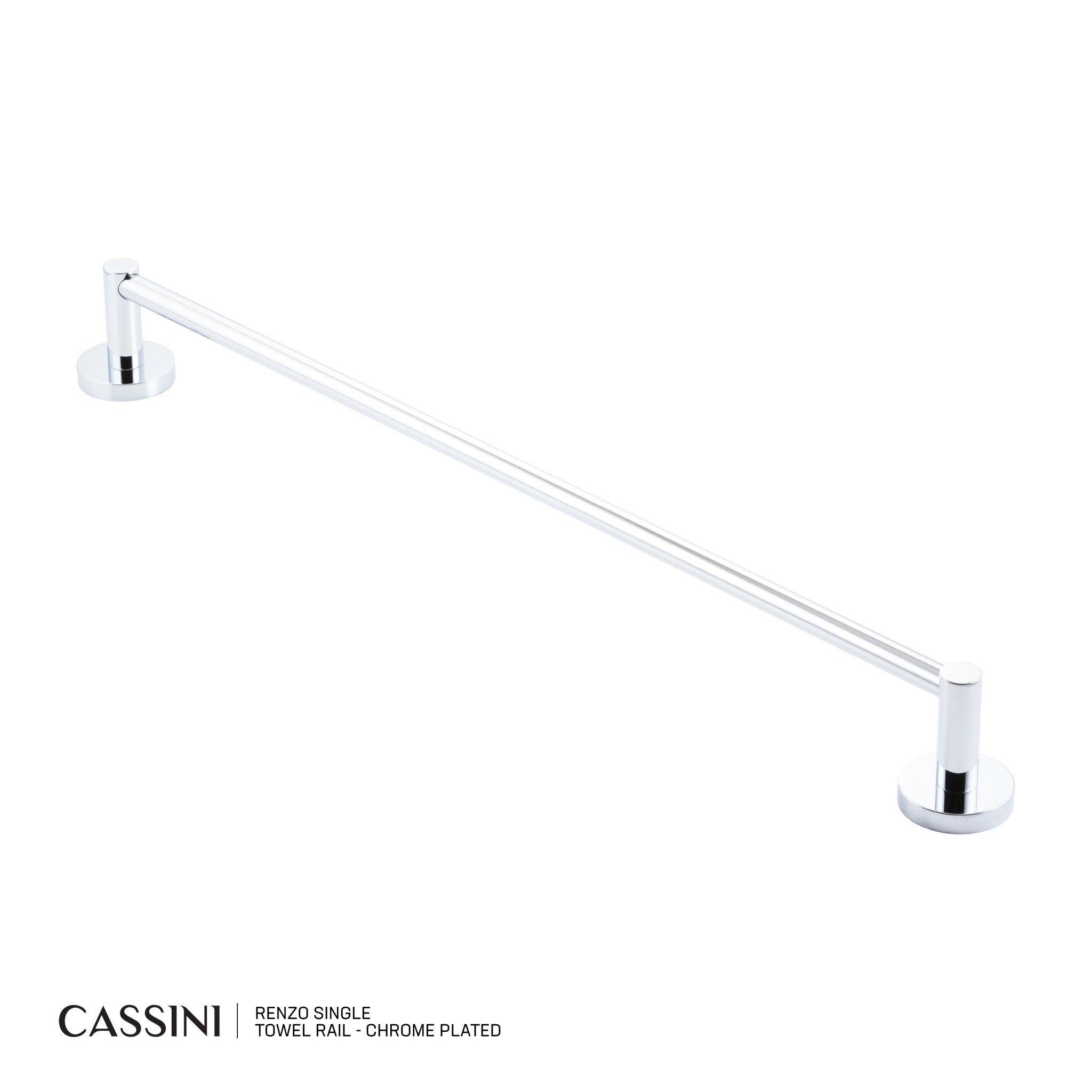 CASSINI Renzo Single Towel Rail - Cassini - Sinks, Tapware & Accessories