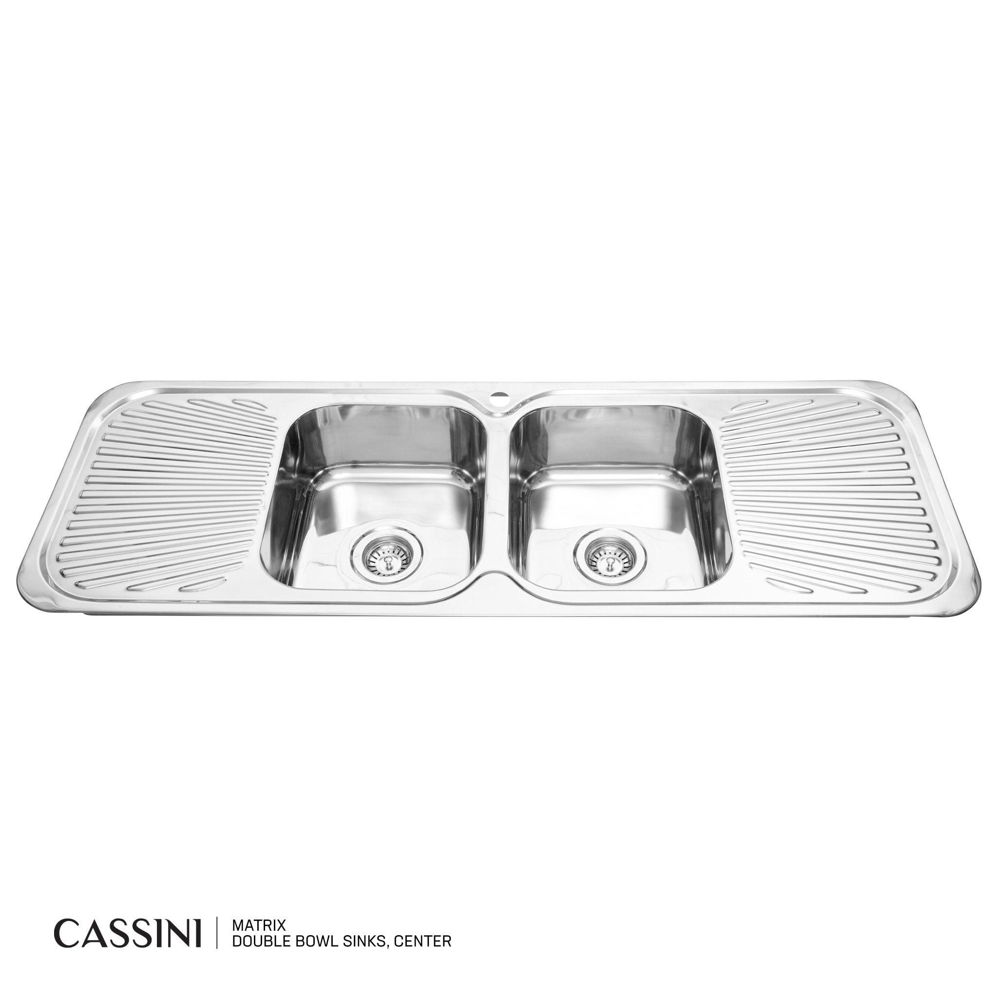 CASSINI MATRIX - Double Bowl Sinks - Cassini - Sinks, Tapware & Accessories